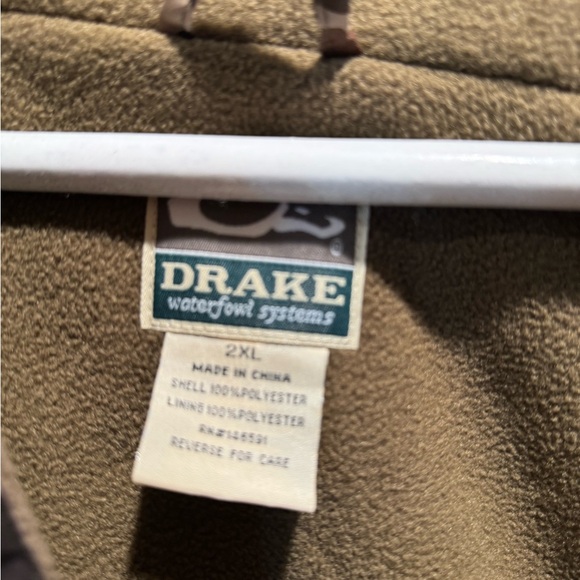Waterfowl Drake jacket. Fleece inside - Picture 3 of 3